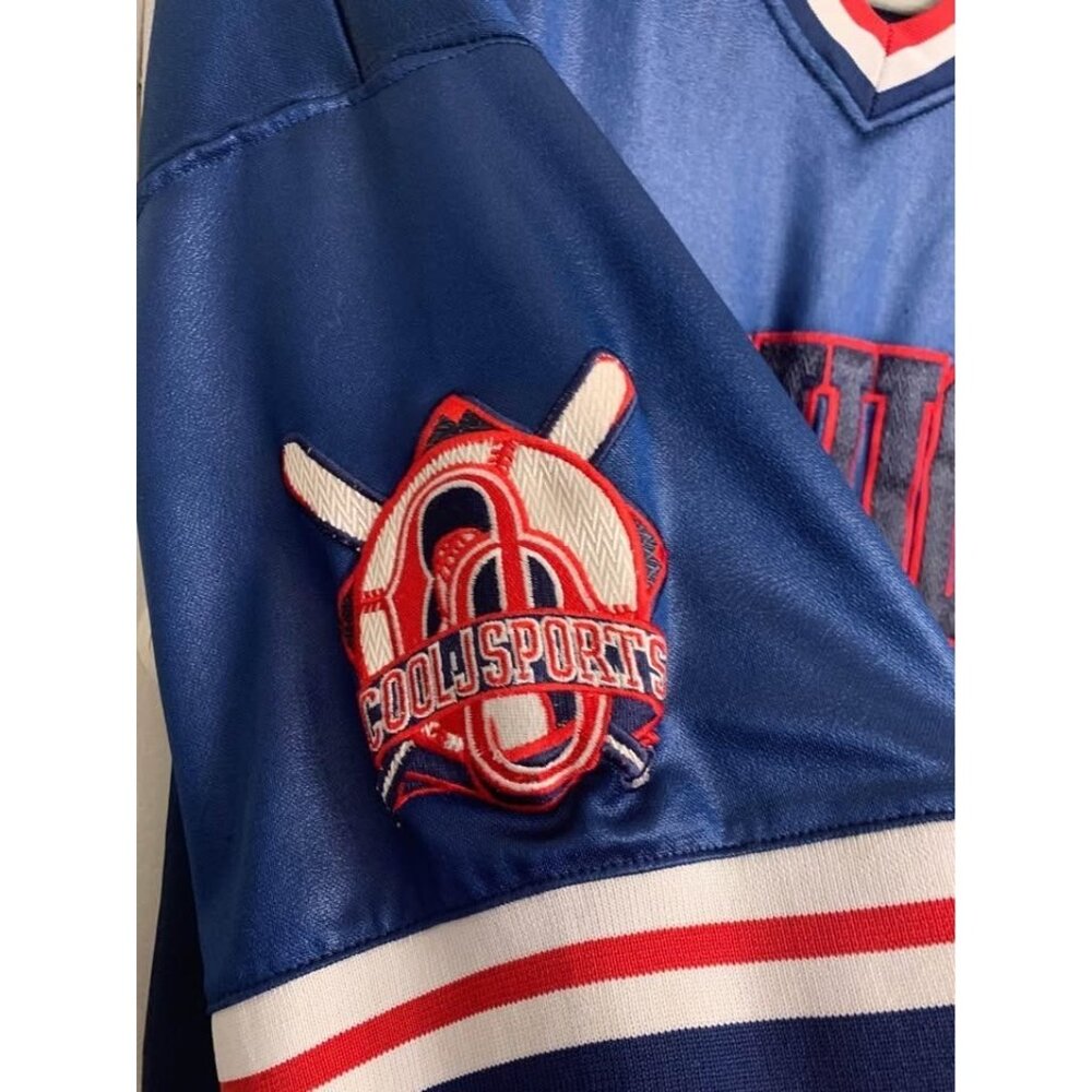 Michigan 00 Cool Sports XXXL Blue Jersey Vintage Made In Korea (bin F) - Picture 5 of 7